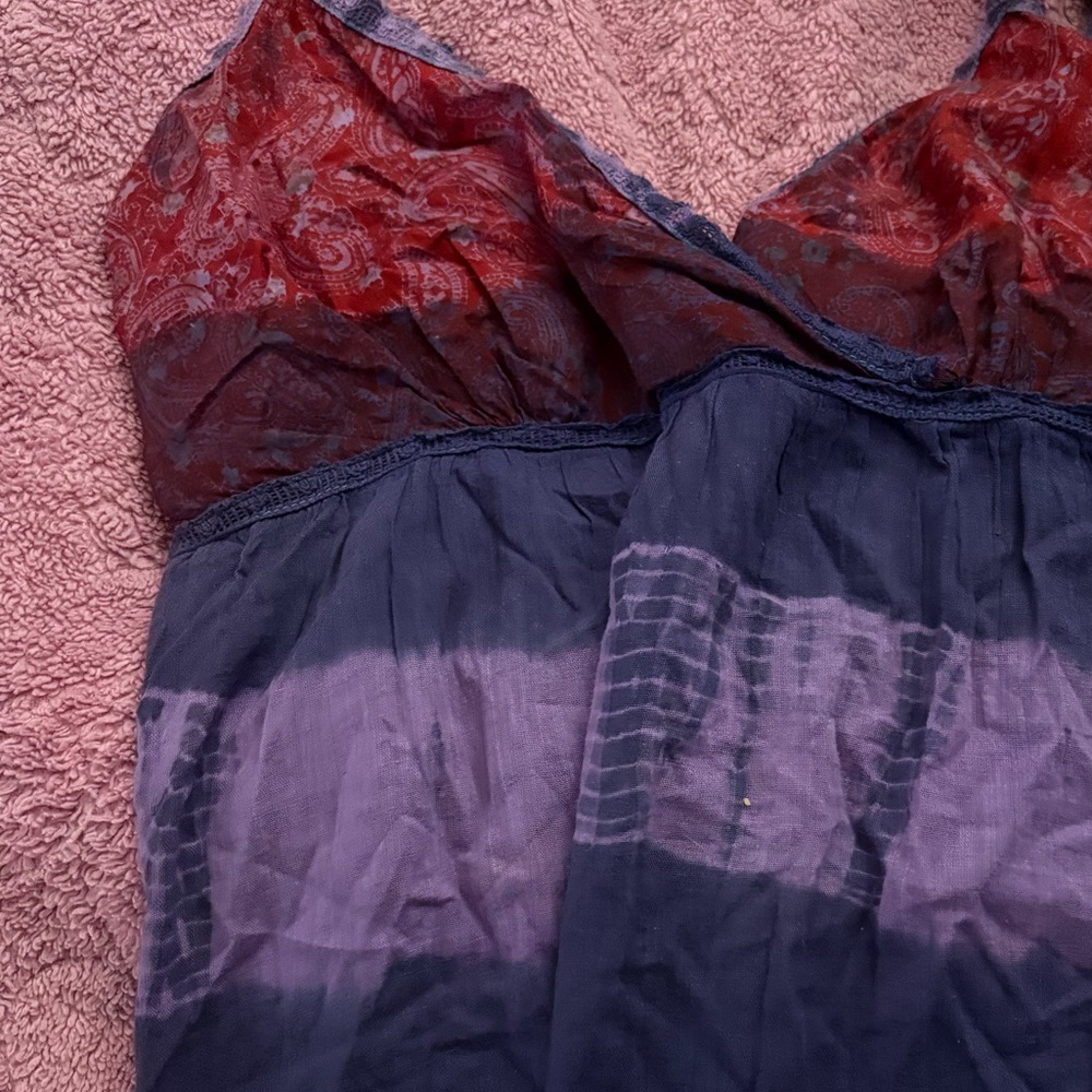Good Times Purple and Pink Striped Top